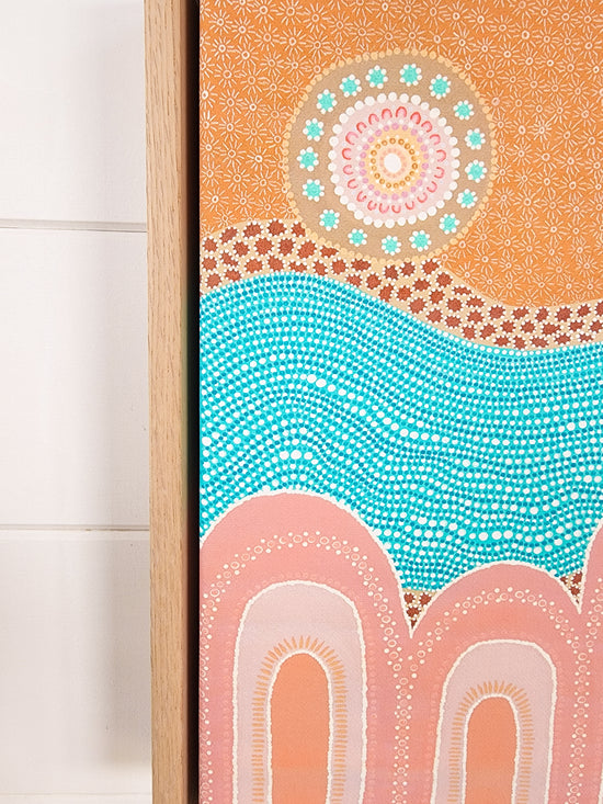 Narooma II | Limited edition | Aboriginal Art Prints | By Emily Trindall