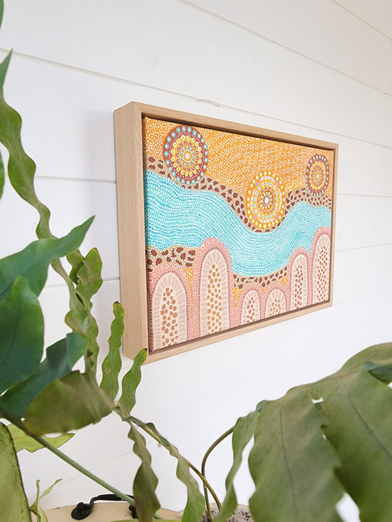Narooma | Limited edition | Aboriginal Art Prints |High quality giclee print | By Emily Trindall
