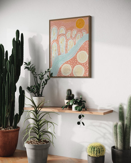 Loving You Always II | Limited edition - Aboriginal Art prints | By Sharon Robbie (Trindall)