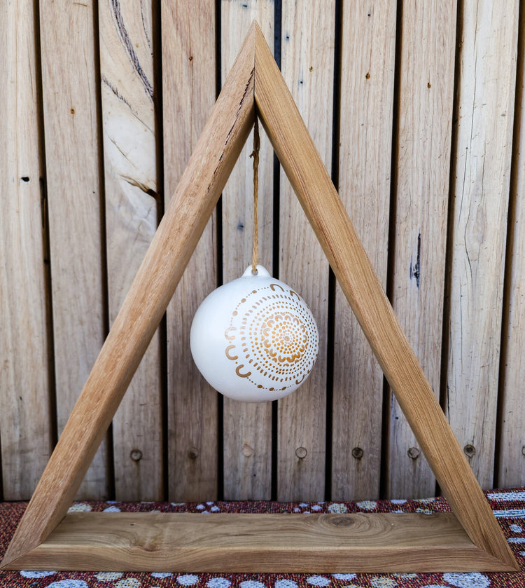 Indigenous Christmas Bauble - Single Krubi creative