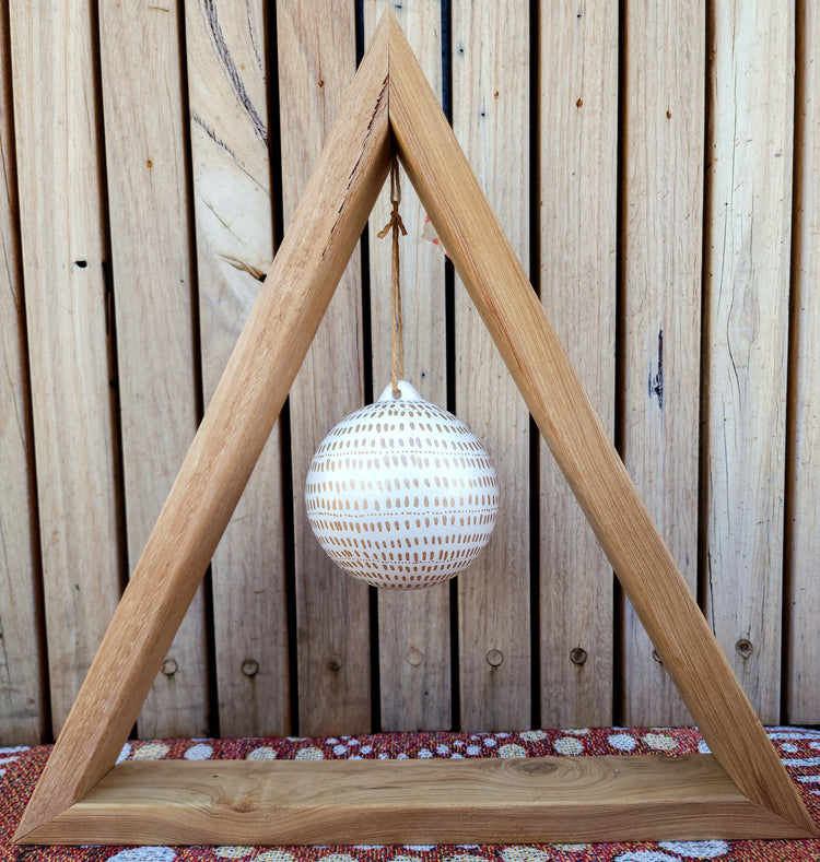 Indigenous Christmas Bauble - Single Krubi creative