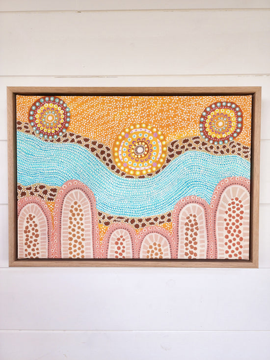 Narooma | Limited edition | Aboriginal Art Prints |High quality giclee print | By Emily Trindall