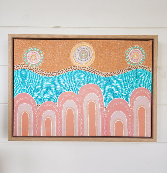 Narooma II | Limited edition | Aboriginal Art Prints | By Emily Trindall