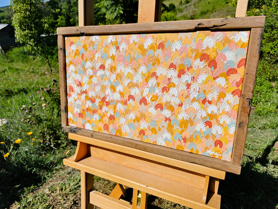 Changing times in ochre colours