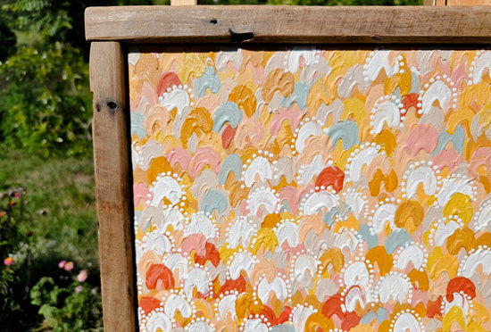 Changing times in ochre colours