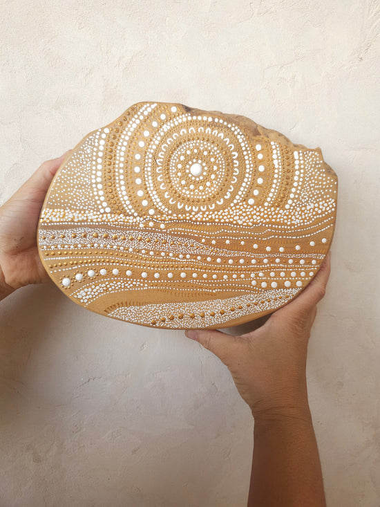 "Patterns in Nature" Round wall hanging