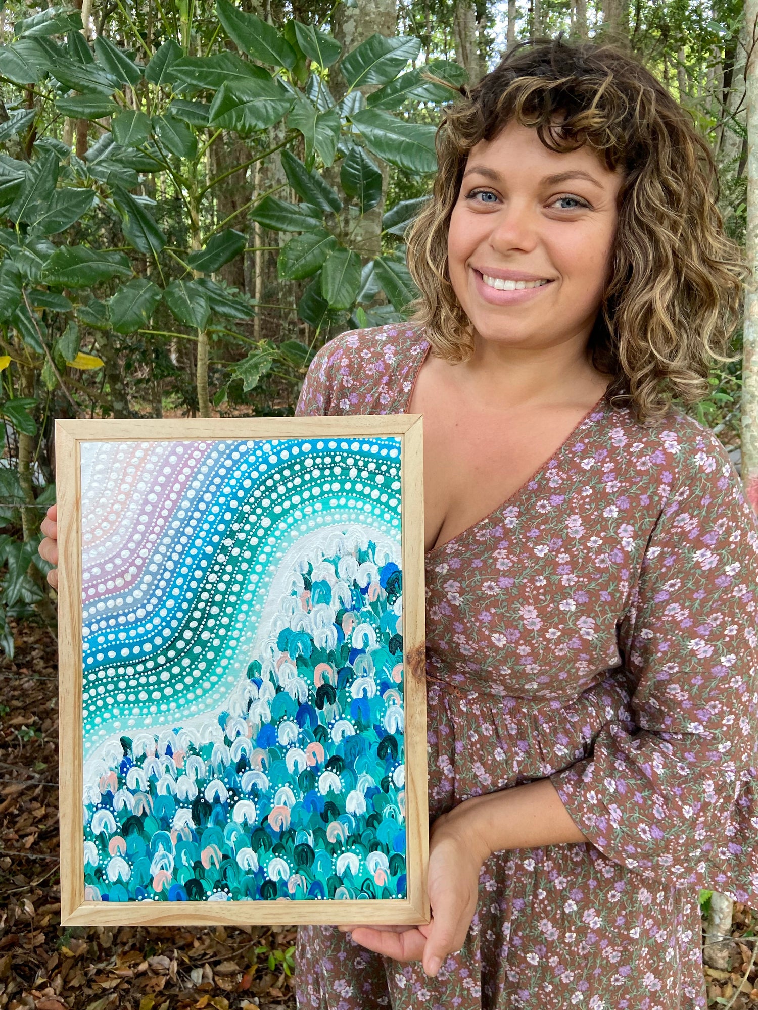 Changing Times  | Limited edition - Aboriginal Art Prints | By Sharon Robbie (Trindall) Krubi creative