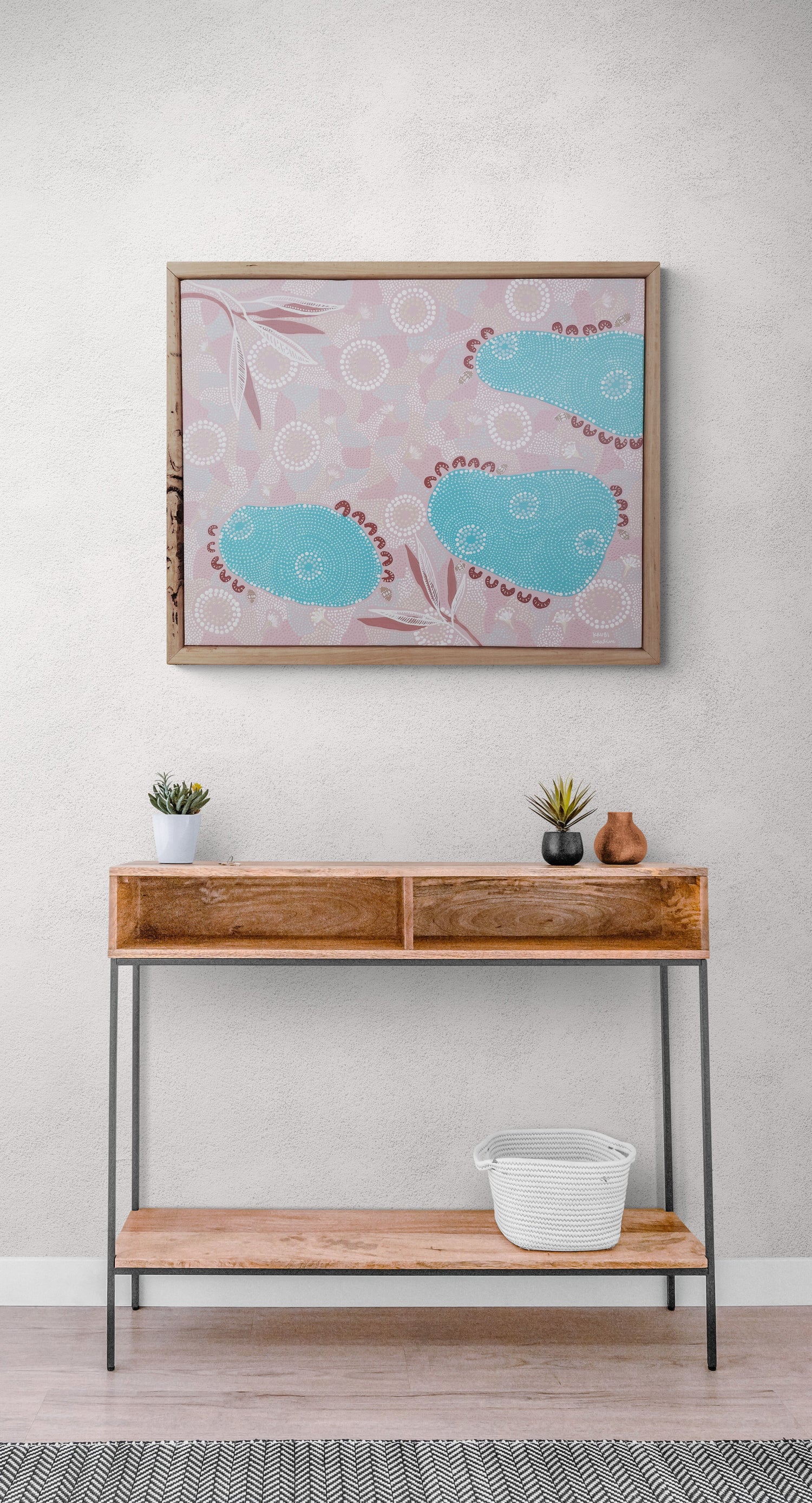 Cherish - Original artwork - By Clara Trindall and Sharon Robbie Krubi creative