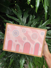 Connected in Love | Unique Aboriginal Art stone print Krubi creative