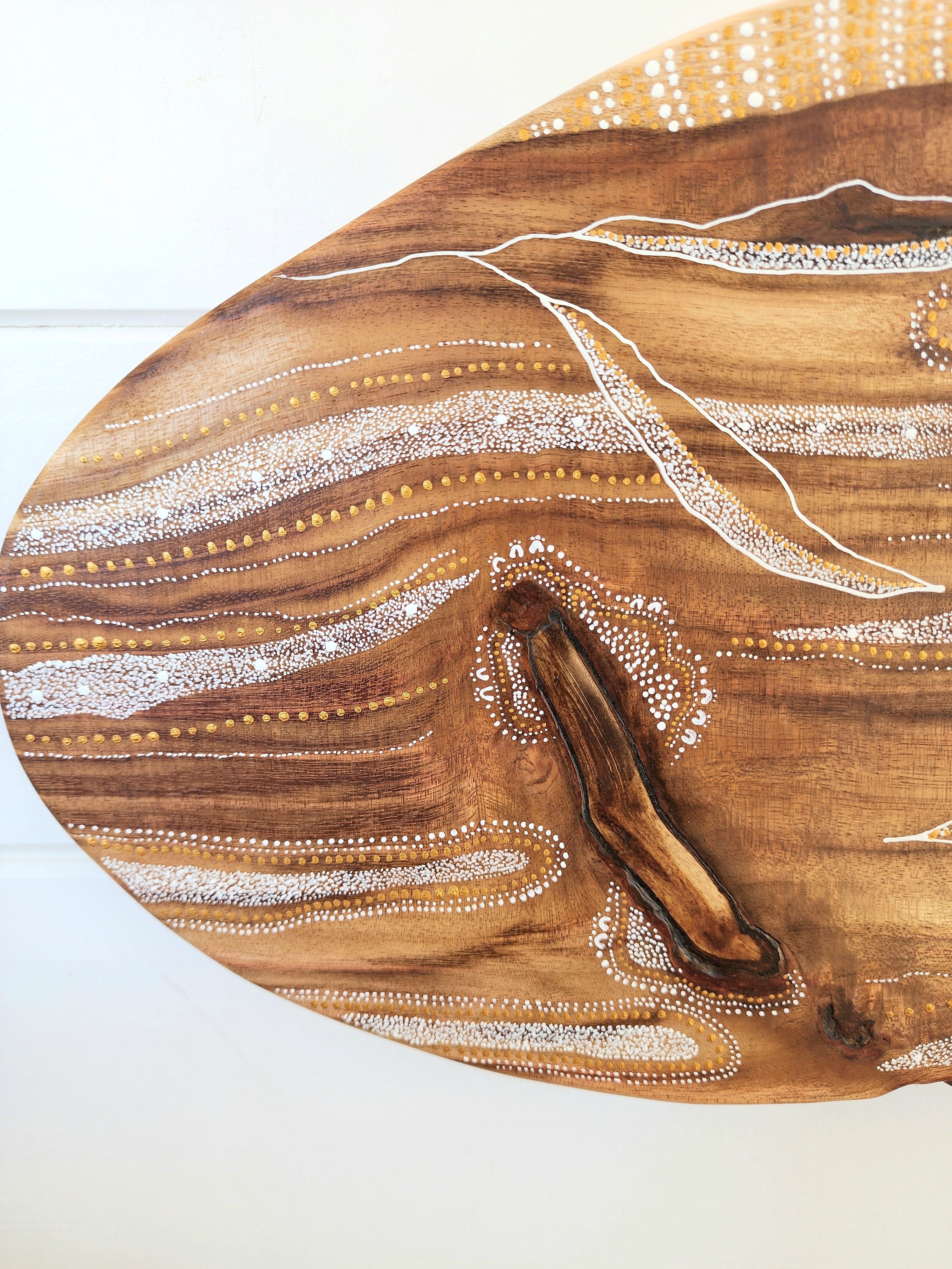 Custom order - Patterns in Nature - Camphor round wall hangings