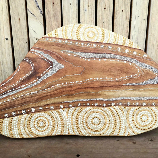Custom order - Patterns in Nature - Camphor round wall hangings Krubi creative