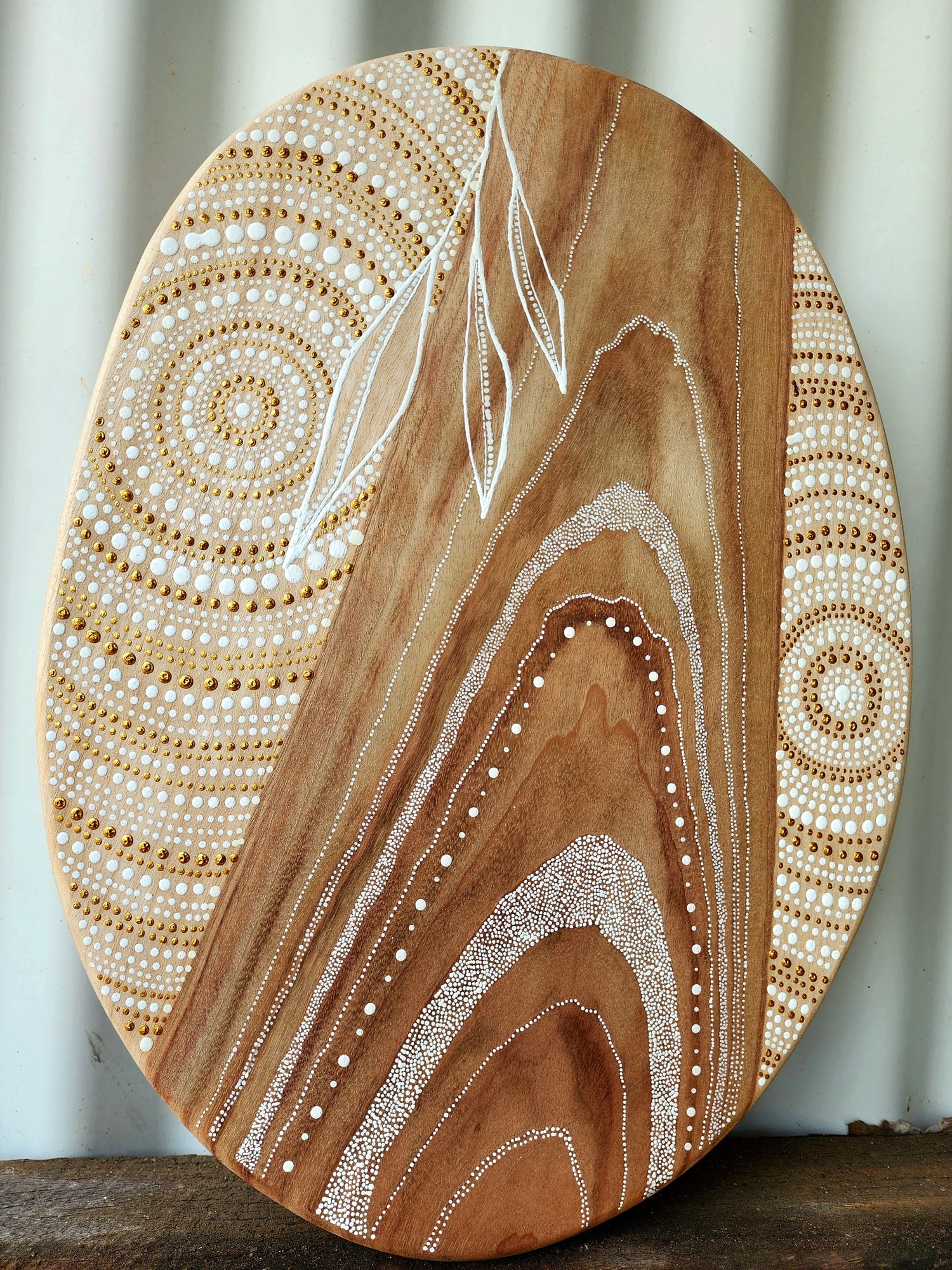 Custom order - Patterns in Nature - Camphor round wall hangings Krubi creative
