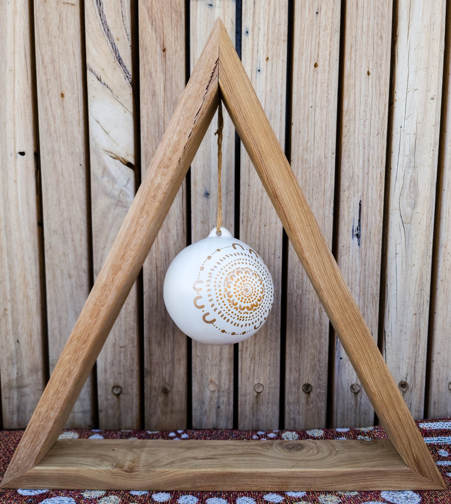 Indigenous Christmas Bauble - Single Krubi creative